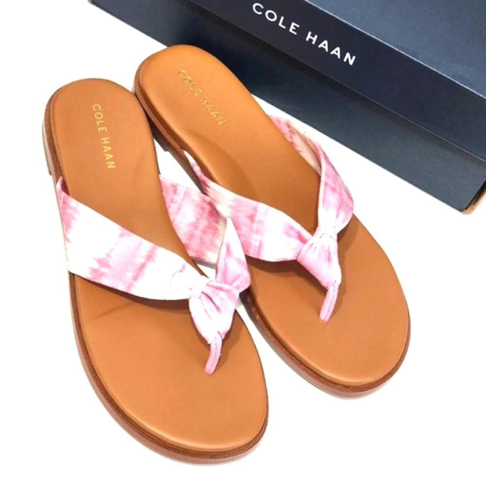 New Cole Haan Fiona Thong Slide Sandals Womens